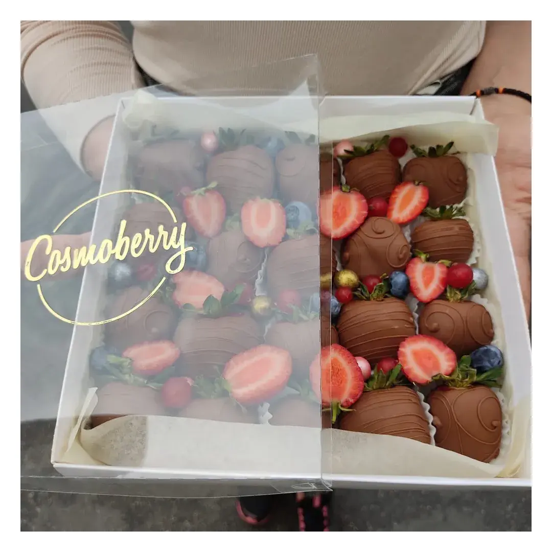 Клубника в шоколаде/ подарочный набор / сладкий подарок /, изображение 6