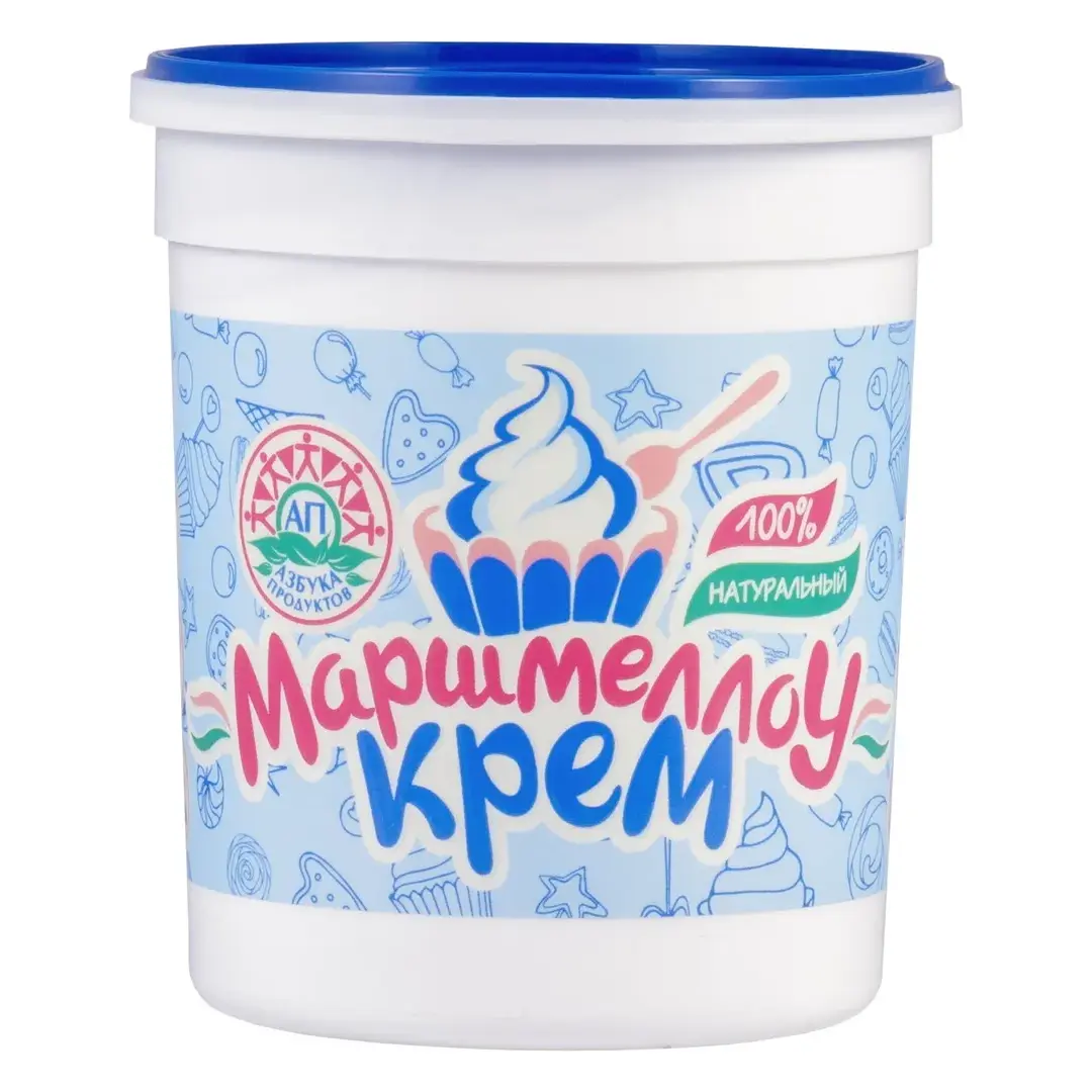 Маршмеллоу-крем АЗБУКА ПРОДУКТОВ Классический, 180 г - 3 шт.