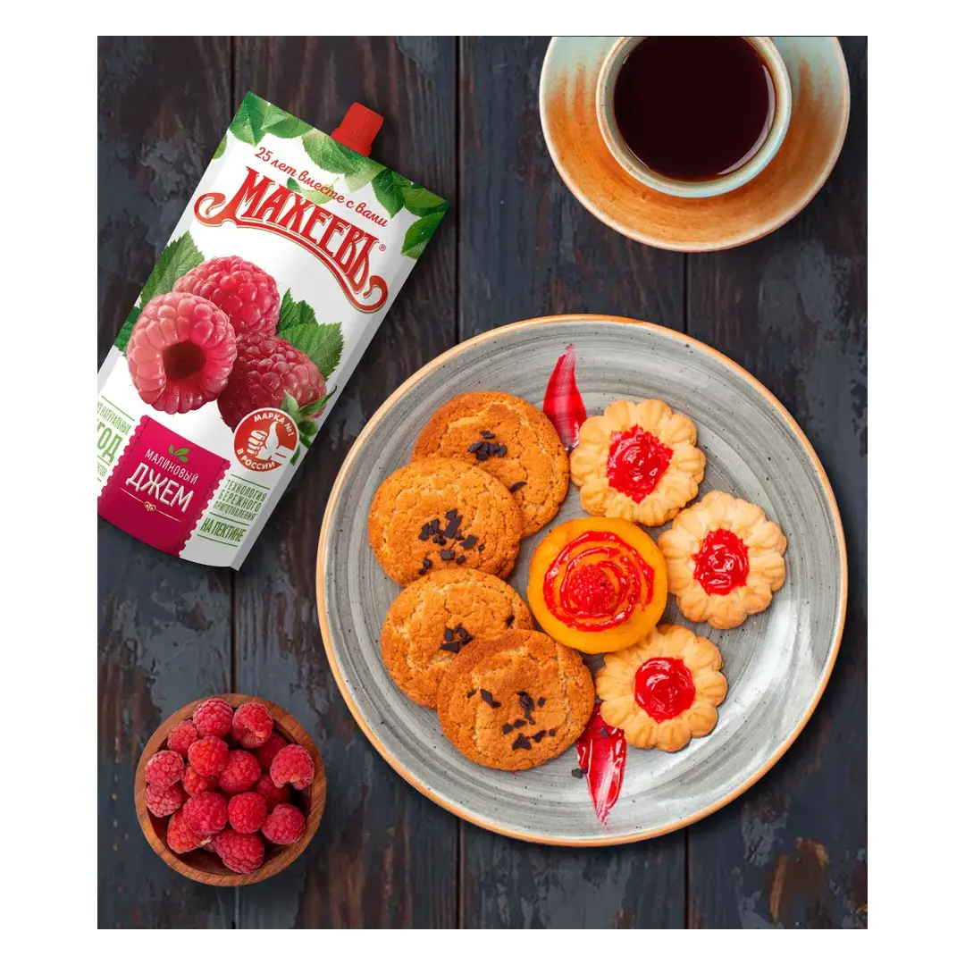 Джем Махеевъ малиновый, 300 г, изображение 3