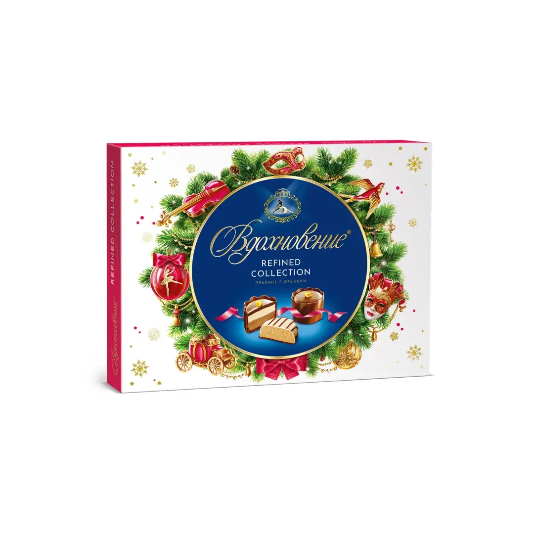 Конфеты Красный Октябрь "Вдохновение. Пралине с орехом", 170 г