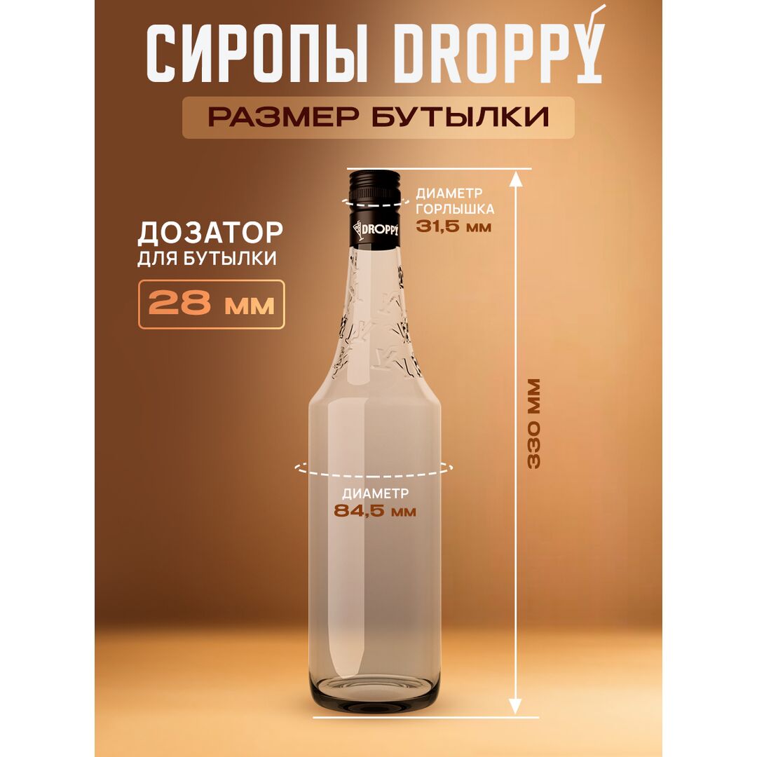 Сироп Клубника 1 л для коктейлей, изображение 5