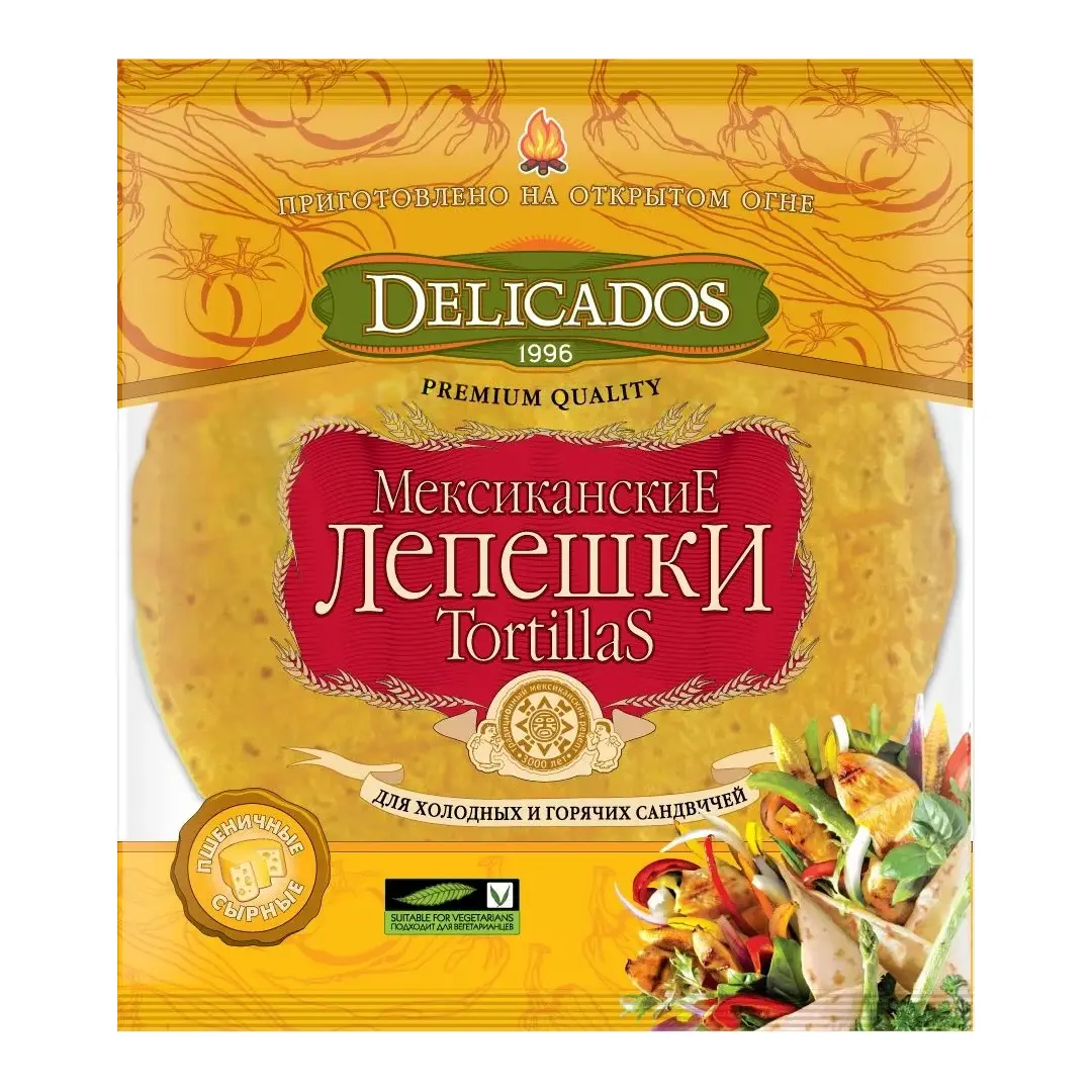 Delicados лепешки сырные, 400 г