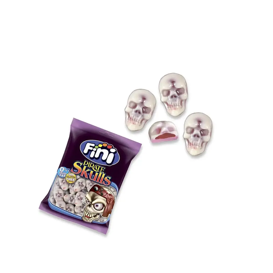 Жевательный мармелад "Черепа с начинкой" 90 г, изображение 3