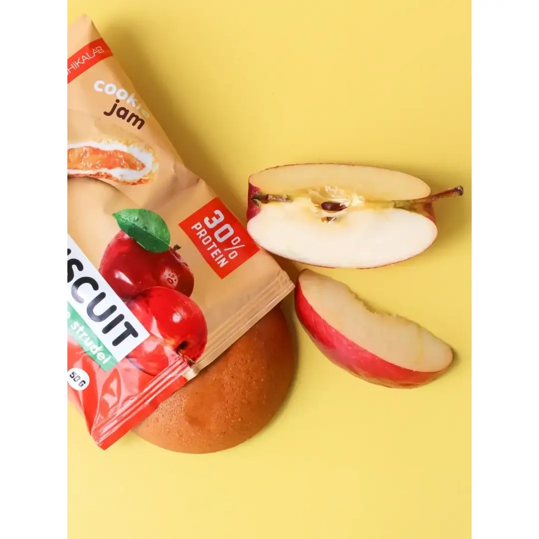 Протеиновое печенье без сахара Яблочный штрудель, 9шт, изображение 5