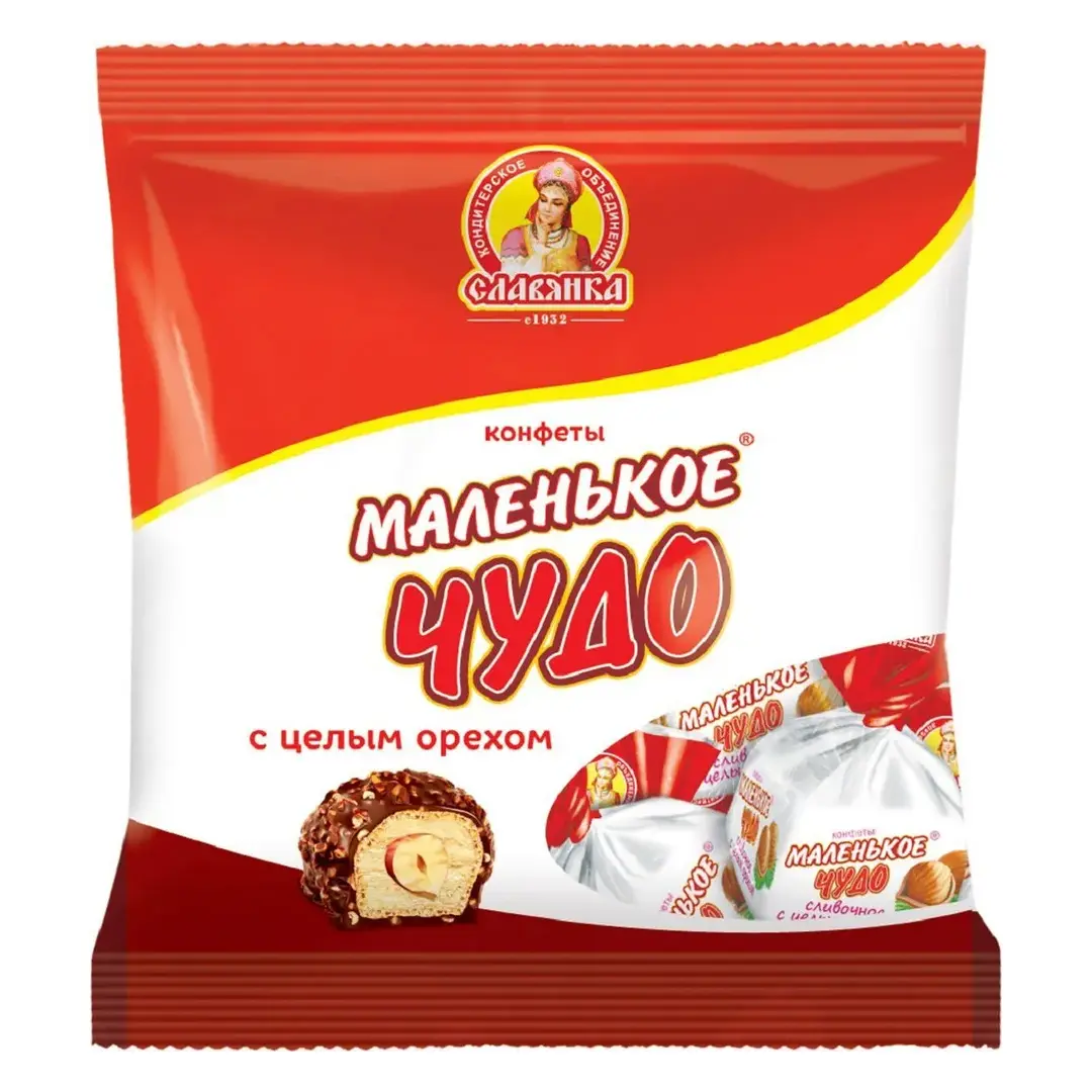 Славянка Маленькое чудо сливочные конфеты, 206 г