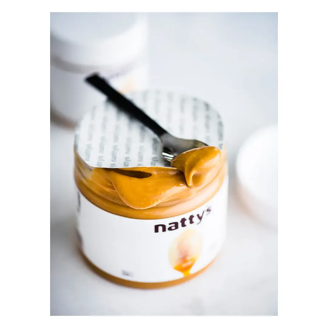 Арахисовая паста Nattys CREAMY с натуральным мёдом, без сахара, 325 г, изображение 3