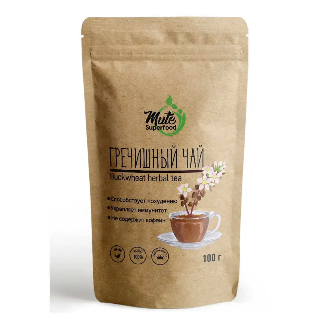 Чайный напиток гречишный MUTE superfood, 100 г