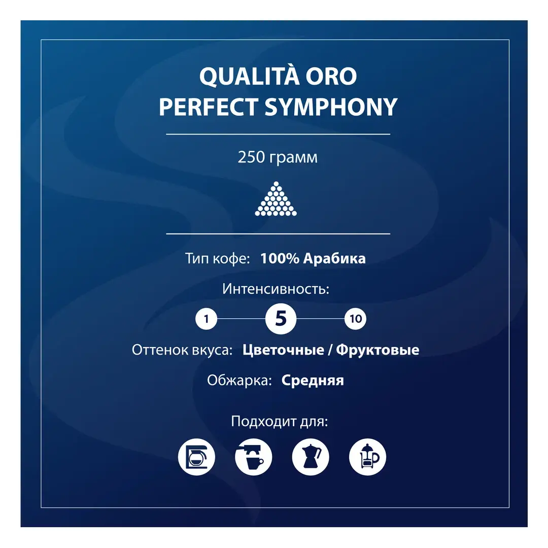 Кофе молотый Lavazza Qualita Oro, 250 г, изображение 3