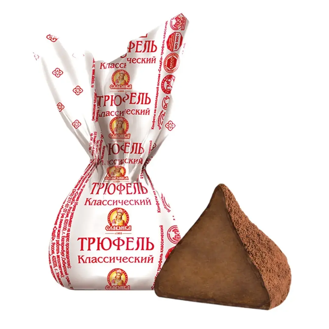 Конфеты СЛАДКО Трюфели классические, 200 г - 4 упаковки, изображение 2
