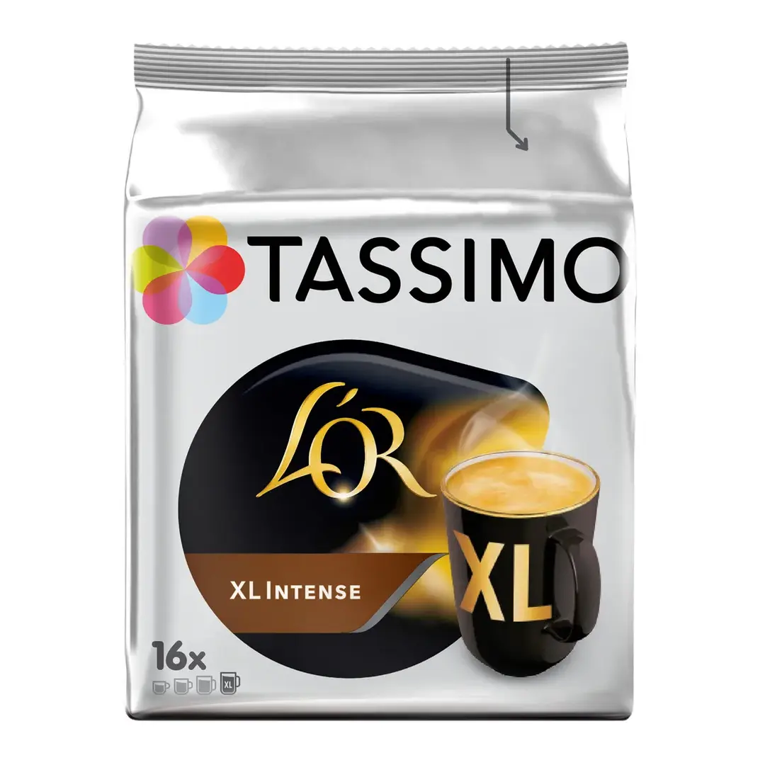 Кофе капсульный Tassimo L'OR Xl Intense, для системы Tassimo, 16 шт