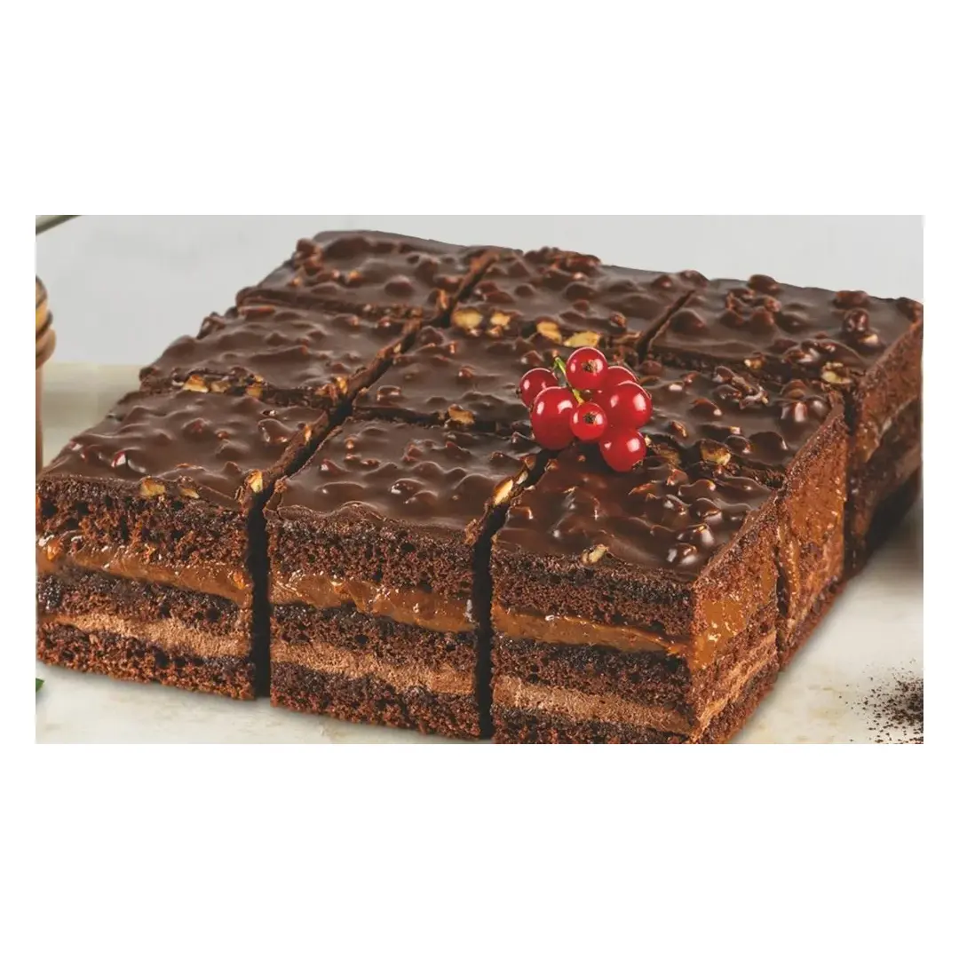 Торт Трюфель с мягкой сливочной карамелью и фундуком, LA CREME, 650гр., изображение 2