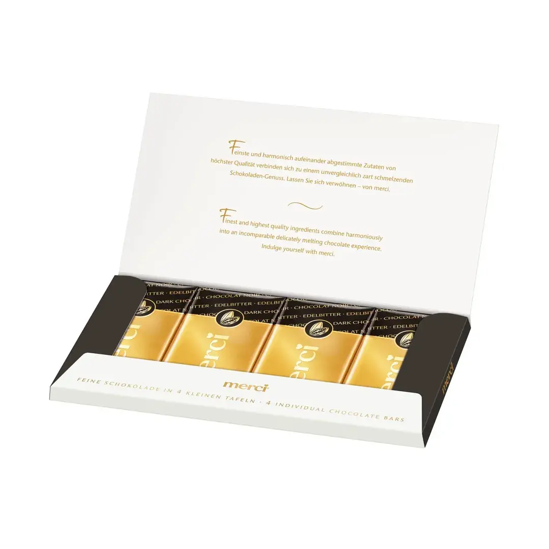 Merci, шоколад горький, 72% какао, произведено в Германии, 100г / Мерси, изображение 2