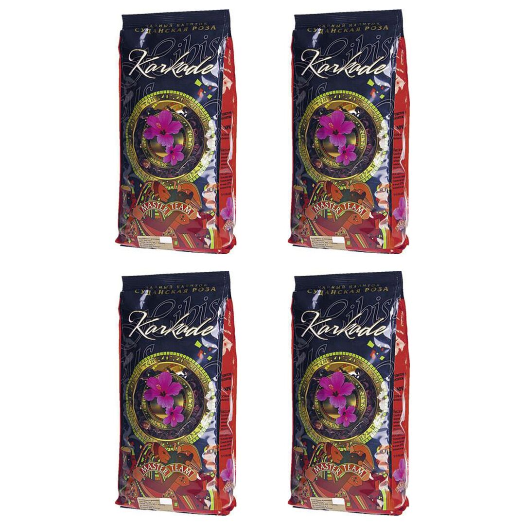 Чайный напиток MASTER TEAM Каркаде 250г, 4 штуки, изображение 2