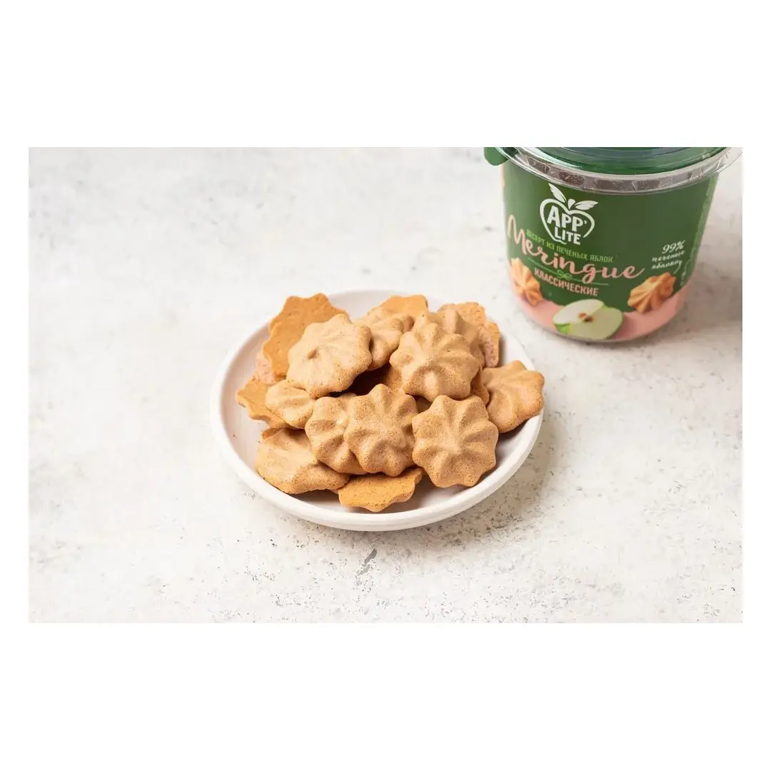Меренга яблочная "Белевская" "Классическая" без сахара 35 гр (2 шт. в наборе), изображение 2