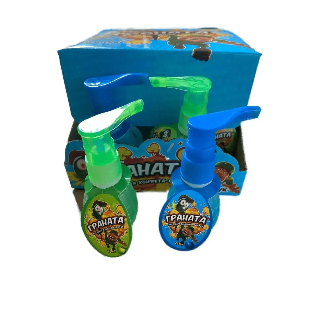 Жидкая конфета-спрей "Ружье"/ Сладости для детей/Негазированный напиток, блок 30шт. по 16 мл, изображение 2