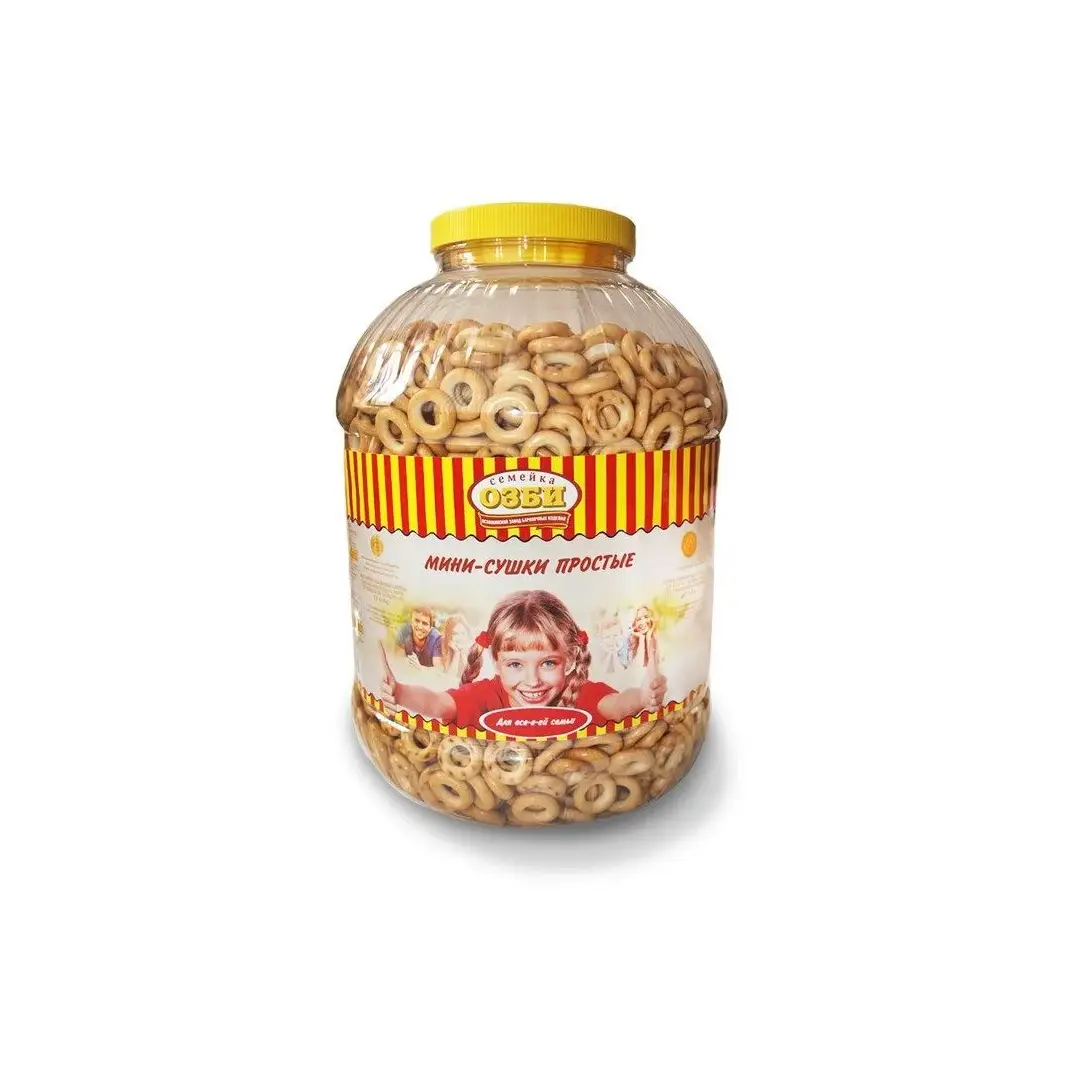 Мини-сушки Семейка Озби простые, 2.3кг, 2 штуки