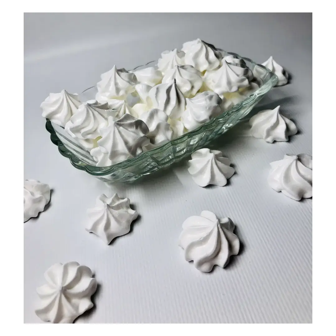 Безе классическое вкус ванили , на швейцарской меренге. 60г, изображение 2