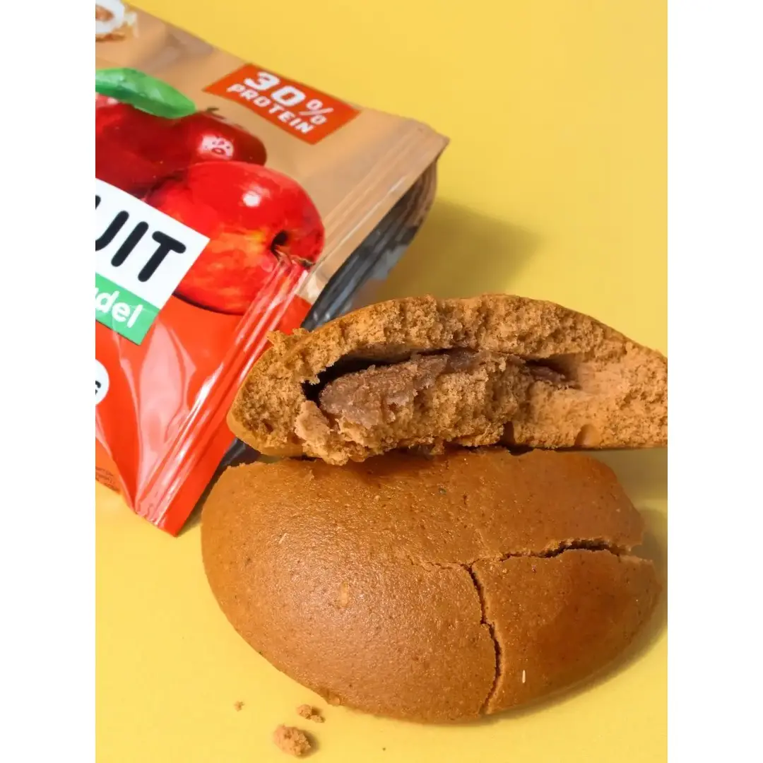 Протеиновое печенье без сахара Яблочный штрудель, 9шт, изображение 6