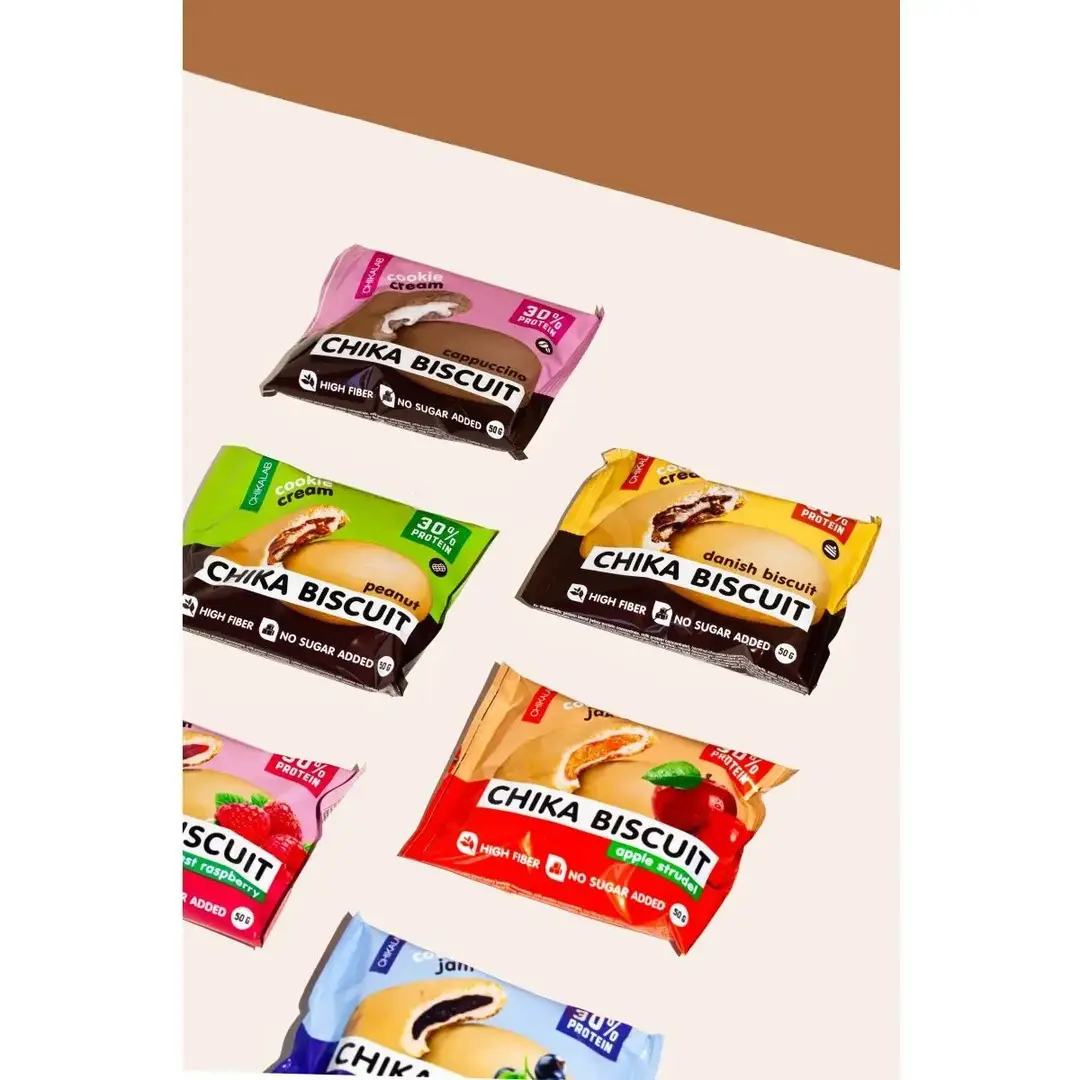 Протеиновое печенье без сахара Капучино, 9шт, изображение 7