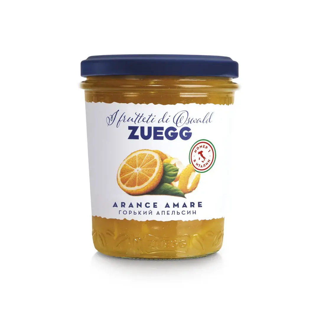 ZUEGG Десерт фруктовый Горький апельсин 330г, 4 штуки