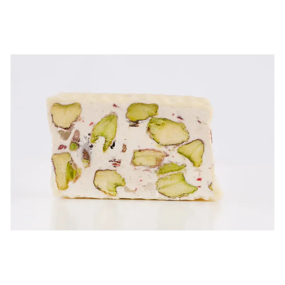 Нуга с шоколадным покрытием фисташка-малина, Шоколадная мастерская Федорининой Ирины, 95г., изображение 3