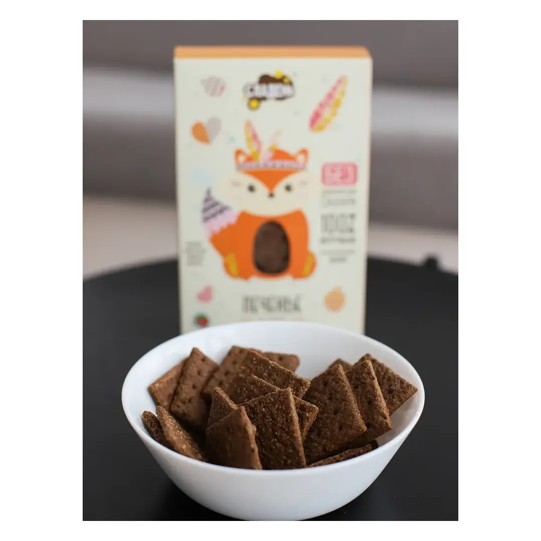 Печенье без сахара, 200 г, цельнозерновое, Сладень, изображение 3