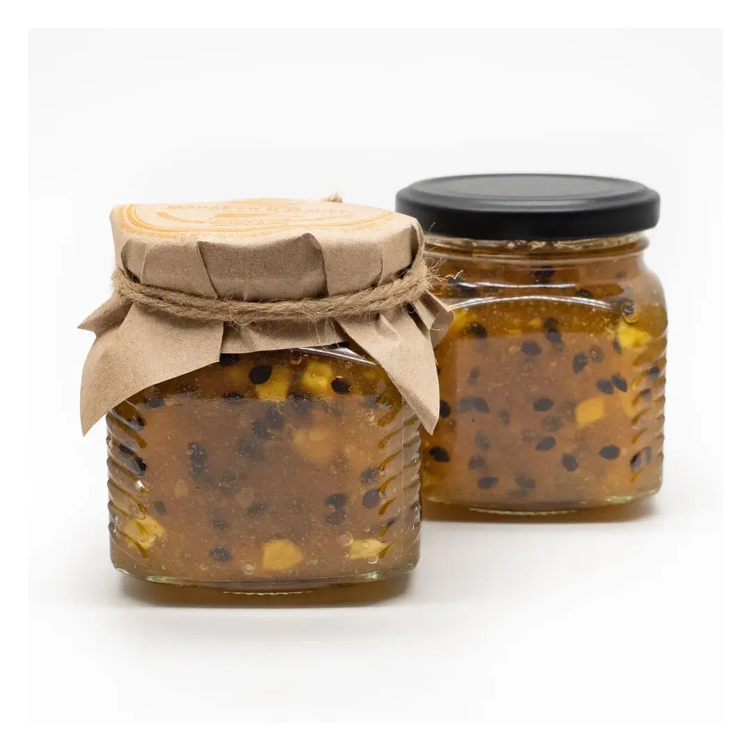 Варенье из маракуйя и груши и манго 250мл/330гр, "Экосбор", изображение 3