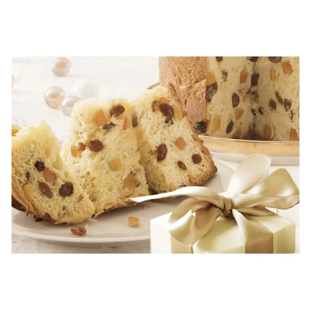 Кулич (кекс) Bauli Панеттоне с изюмом, 500г, Италия, изображение 2