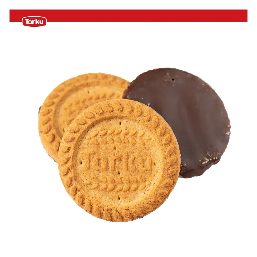 "Tam"/ Печенье из цельнозерновой муки в молочном шоколаде, 252 гр./ TORKU, изображение 3