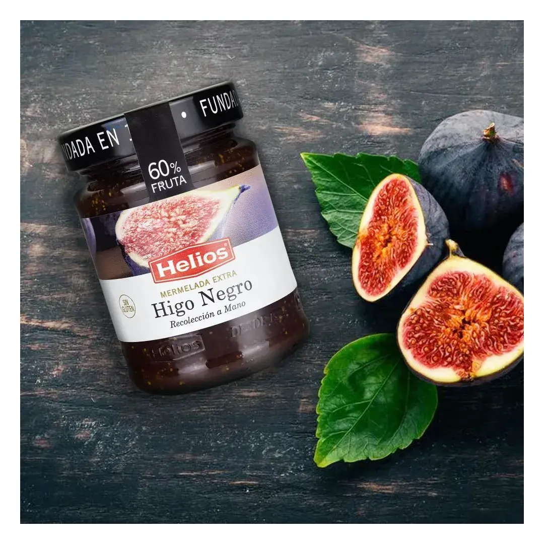 Конфитюр HELIOS из черного инжира Extra, 340г, изображение 2