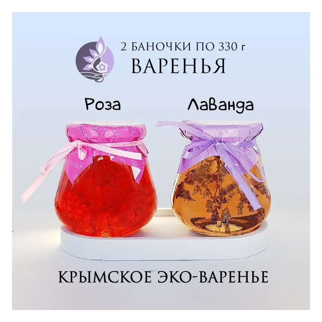 Лавандовое варенье и варенье из лепестков розы, изображение 2