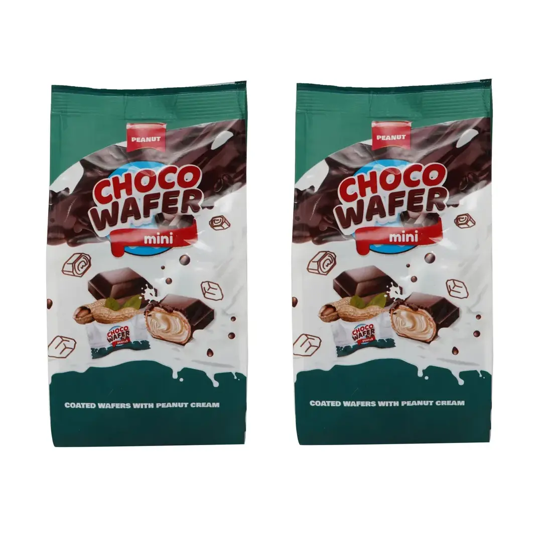 Конфеты вафли мини Арахис Choco Wafer, 2 шт по 140г