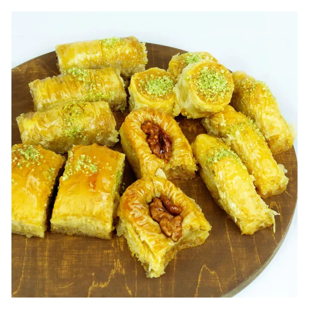 Пахлава Ассорти с грецким орехом 1000 г., изображение 2