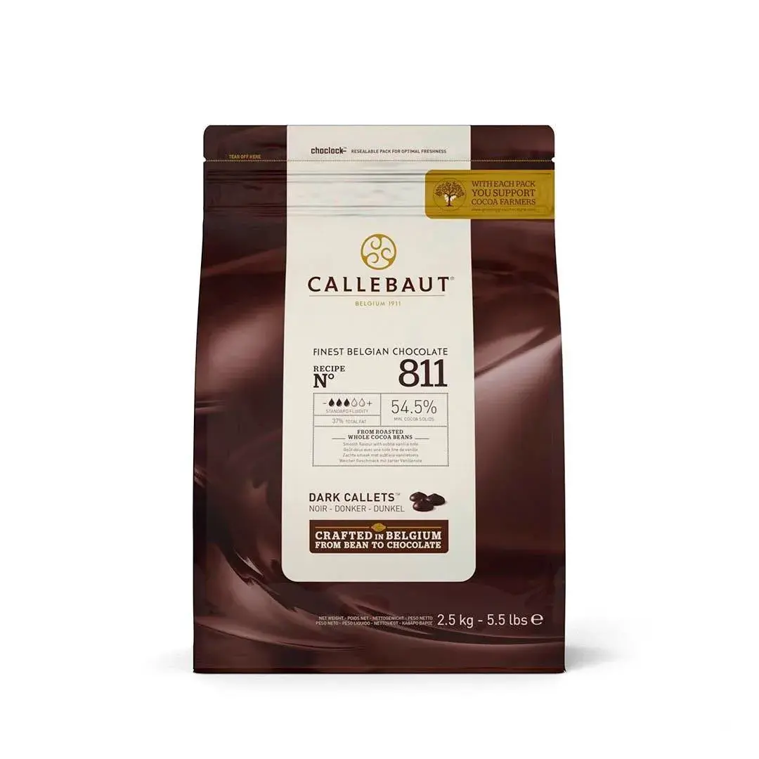 Шоколад темный BARRY CALLEBAUT, 2,5кг