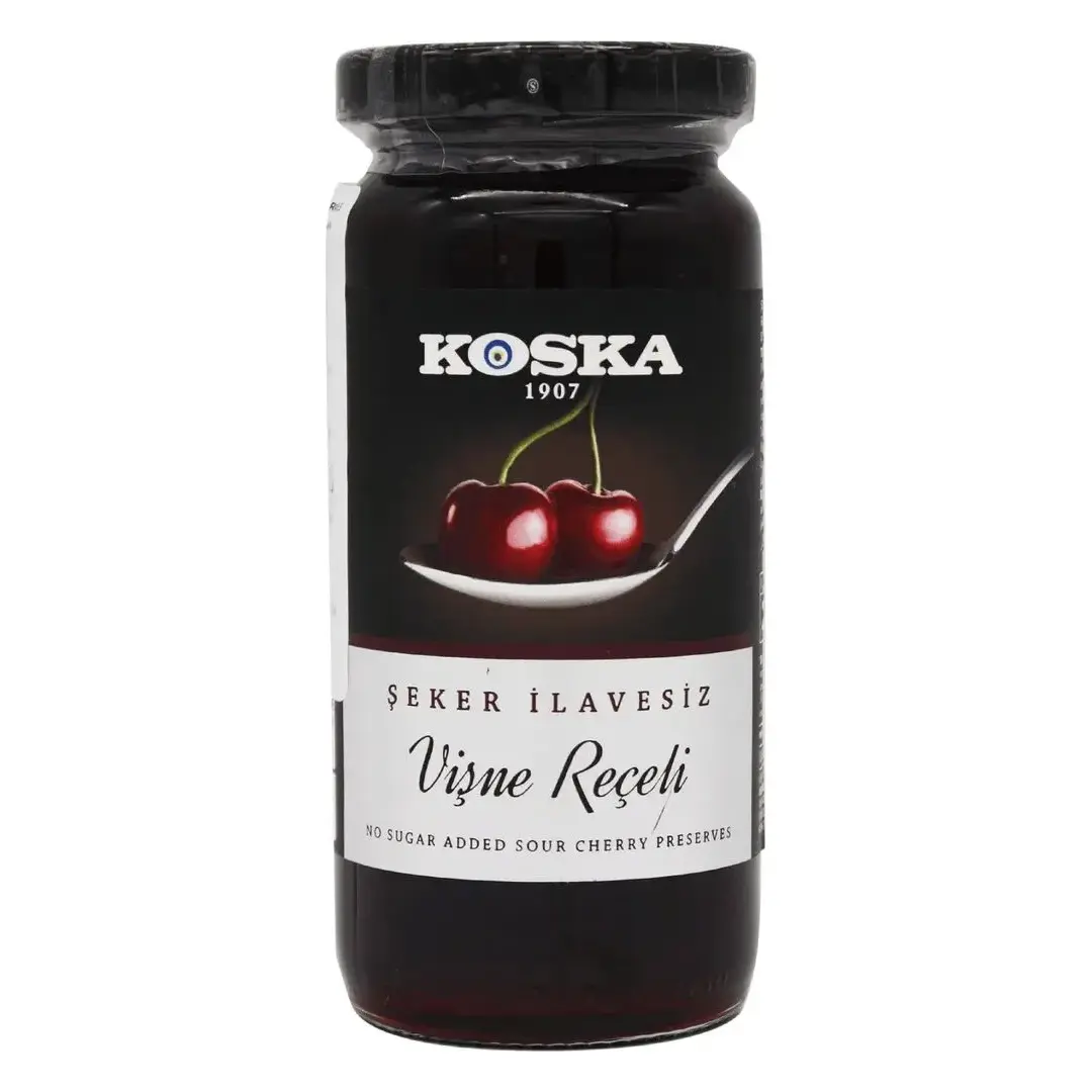 Варенье вишневое без сахара турецкое, Koska (Коска), 290г, изображение 5