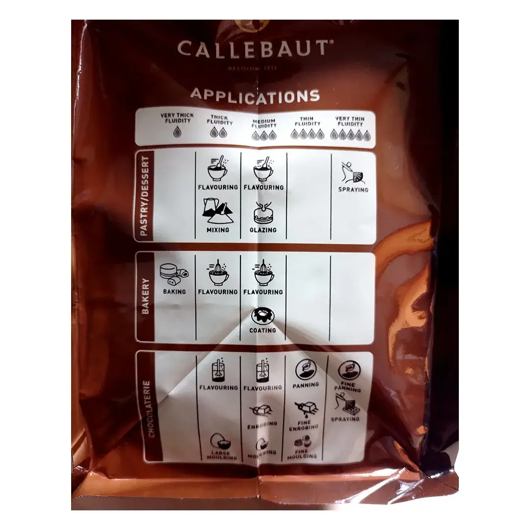 Шоколад молочный Callebaut № 823 (Бельгия) 33% - 2,5 кг в каллетах, изображение 3