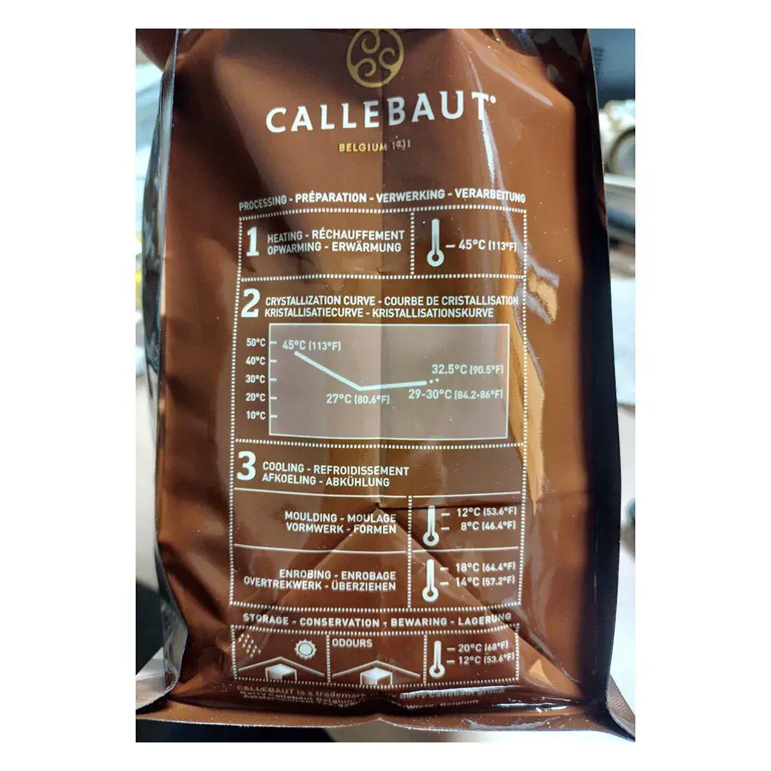 Шоколад молочный Callebaut № 823 (Бельгия) 33% - 2,5 кг в каллетах, изображение 5