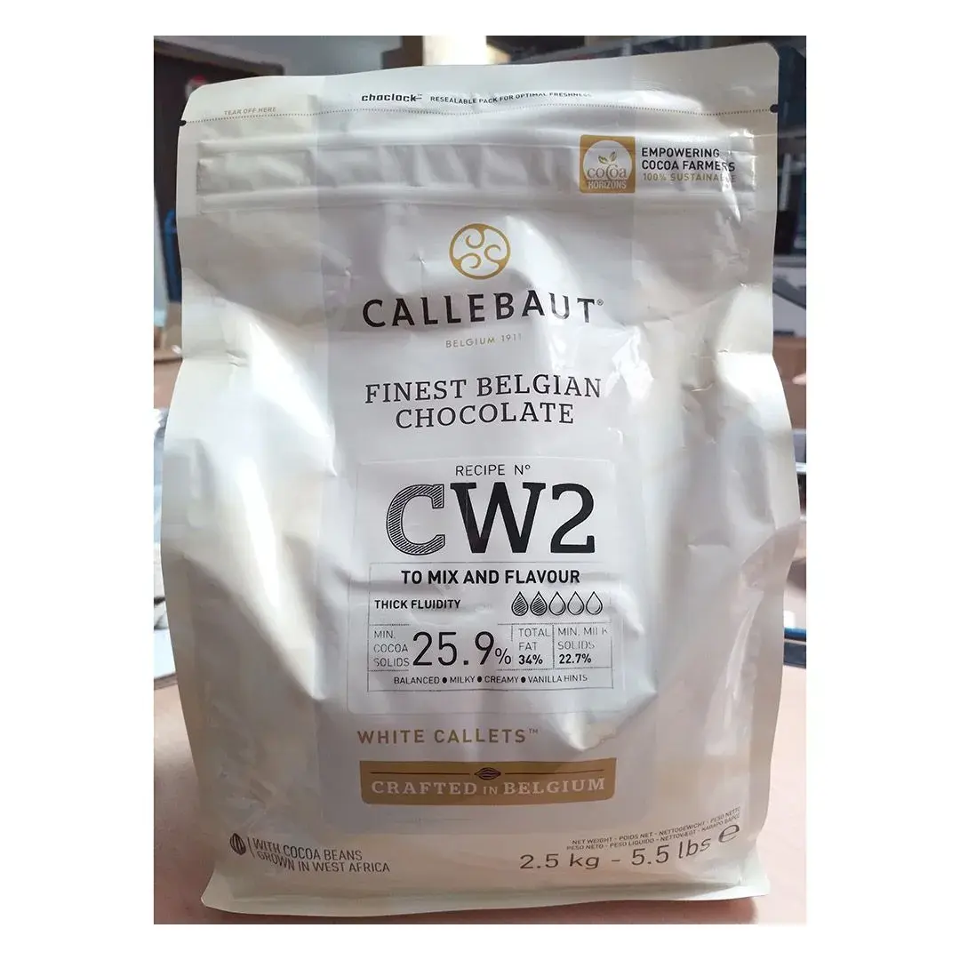 Шоколад белый Callebaut № CW2 (Бельгия) 25.9% - 2,5 кг в каллетах, изображение 4