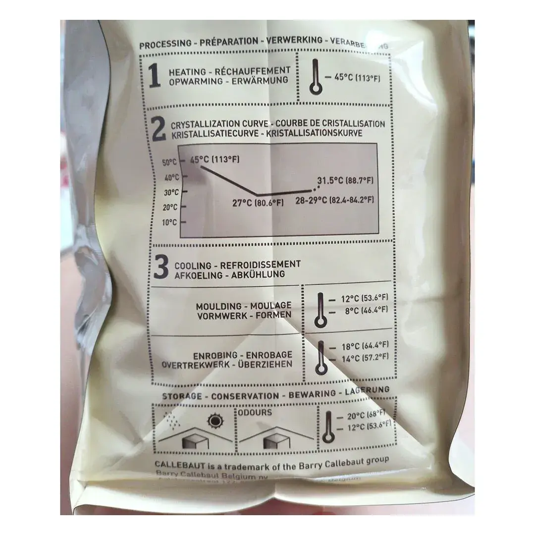 Шоколад белый Callebaut № CW2 (Бельгия) 25.9% - 2,5 кг в каллетах, изображение 6