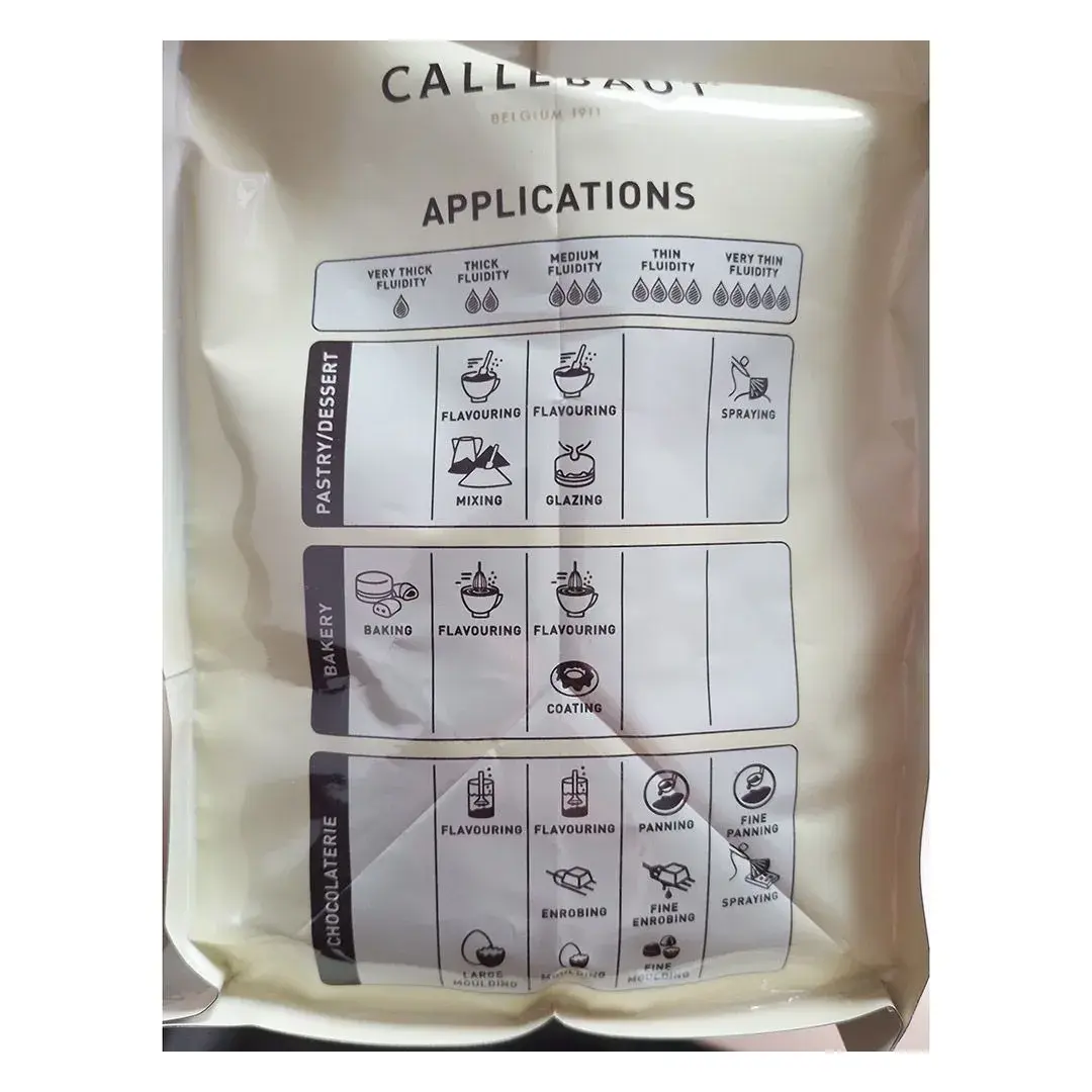 Шоколад белый Callebaut VELVET (Бельгия) 32% - 2,5 кг в каллетах, изображение 4