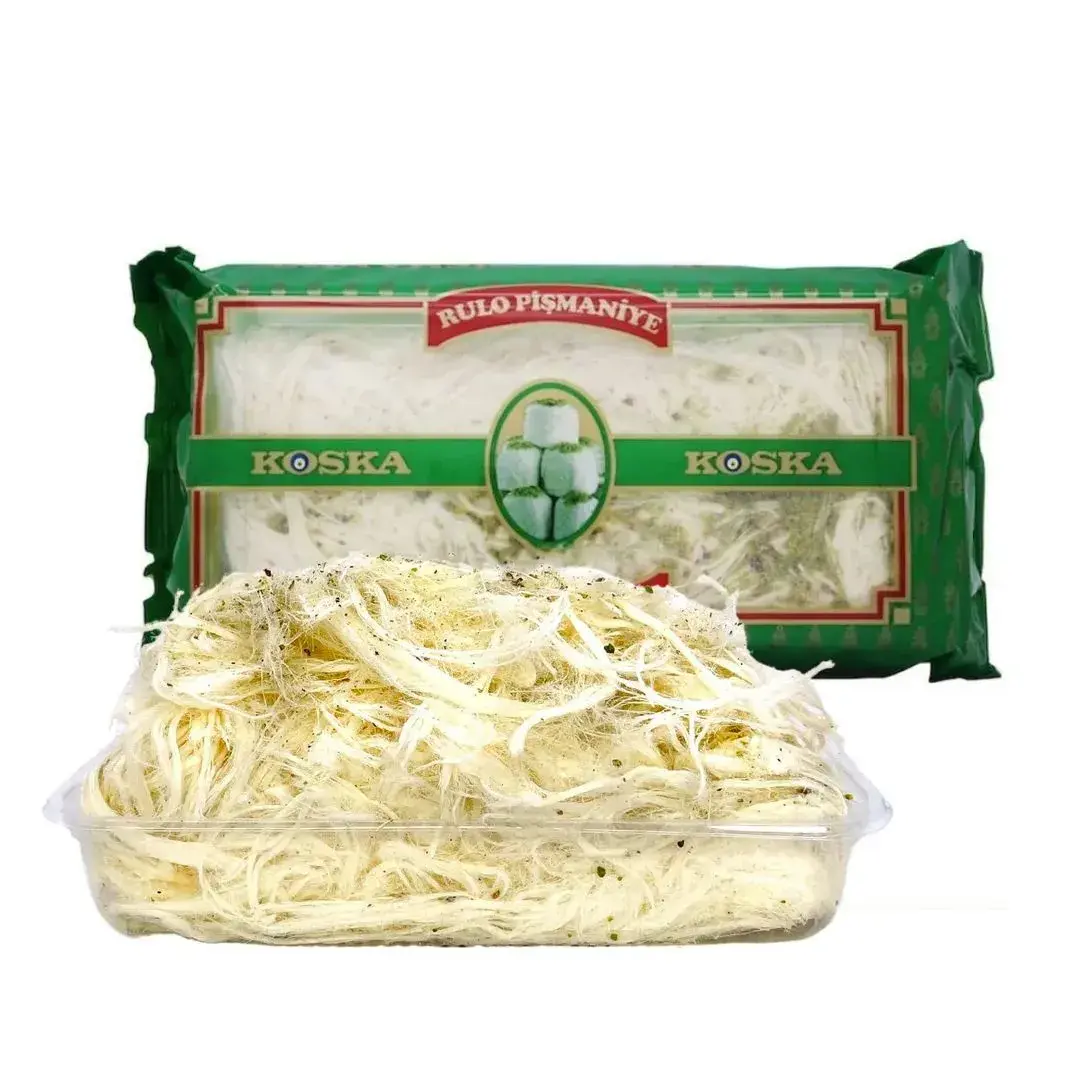 Конфеты Пишмание (пашмак, пашмала, халва хлопковая) традиционная с фисташками Koska (Коска), 250г, изображение 2