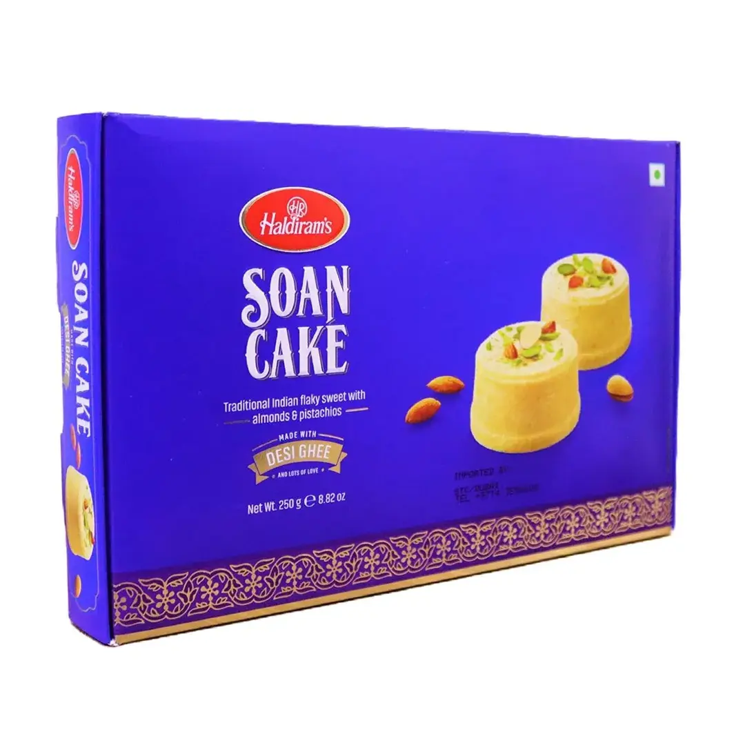Индийская сладость Haldirams Соан кейк (Soan cake), 250 г