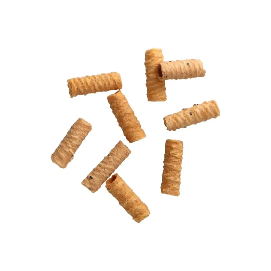 Кокосовые роллы (вафельные трубочки) из рисовой муки со вкусом Банана, Kaset, 40г, изображение 2