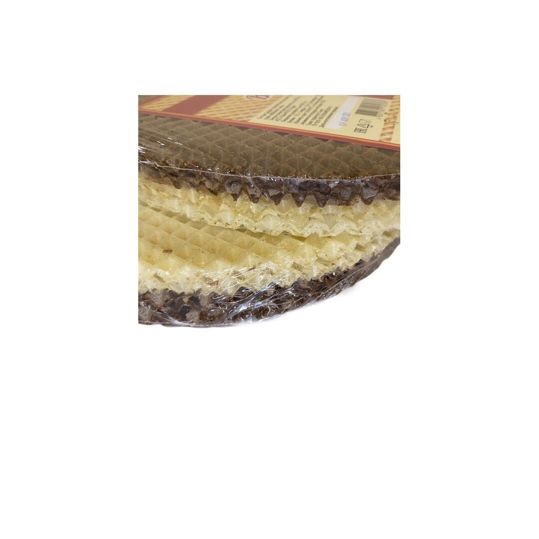 Вафельные коржи для торта "День и ночь"/ круглые /2 уп. по 100г(8 коржей) / d-27 см, изображение 2