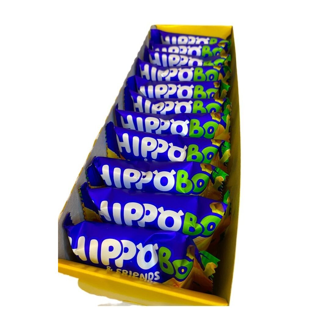 Бисквитное пирожное /HIPPO BO & friends / с банановой начинкой /12 шт. х 32 г/, изображение 2