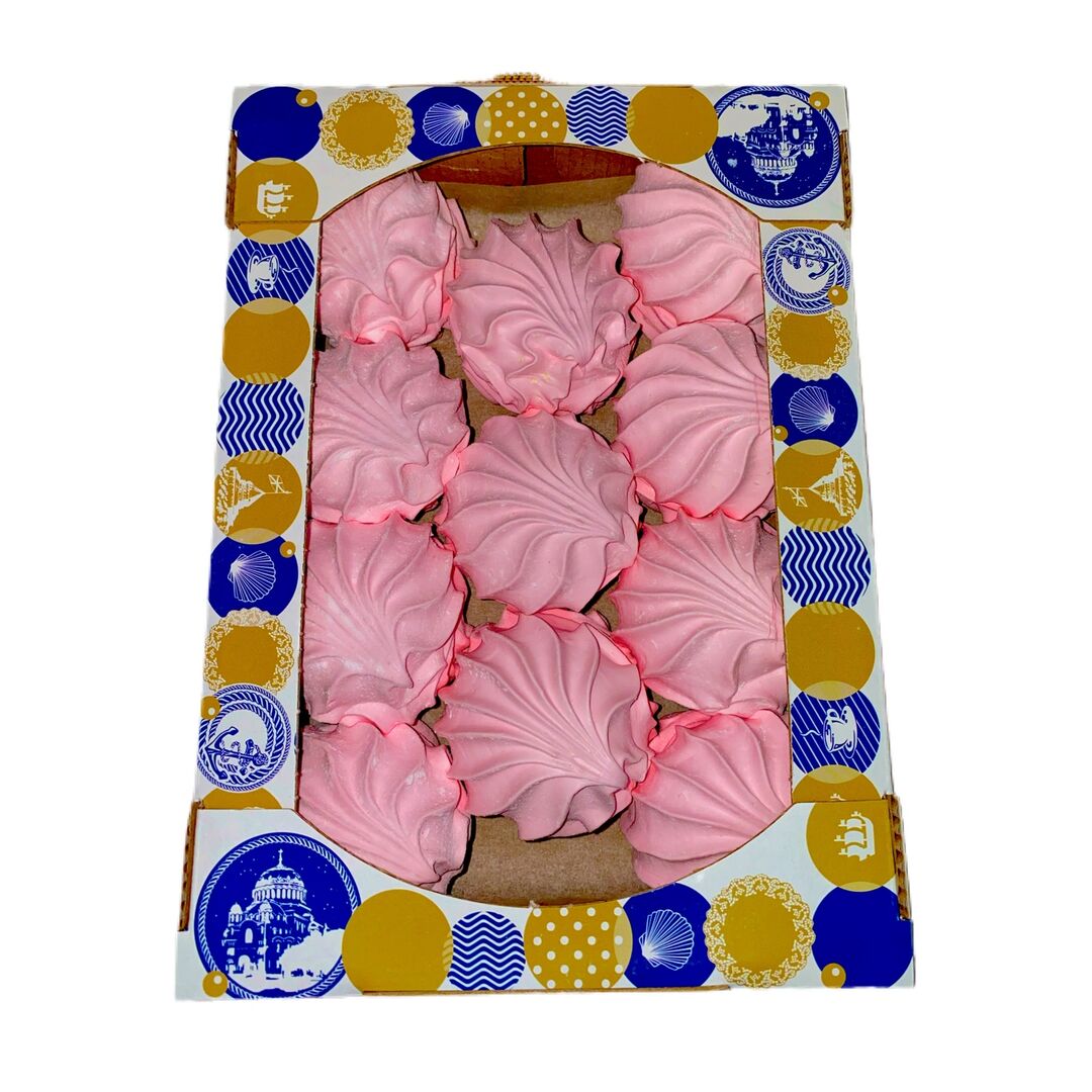 Зефир со вкусом КЛУБНИКИ / КФ "Кронштадтская" /500 г