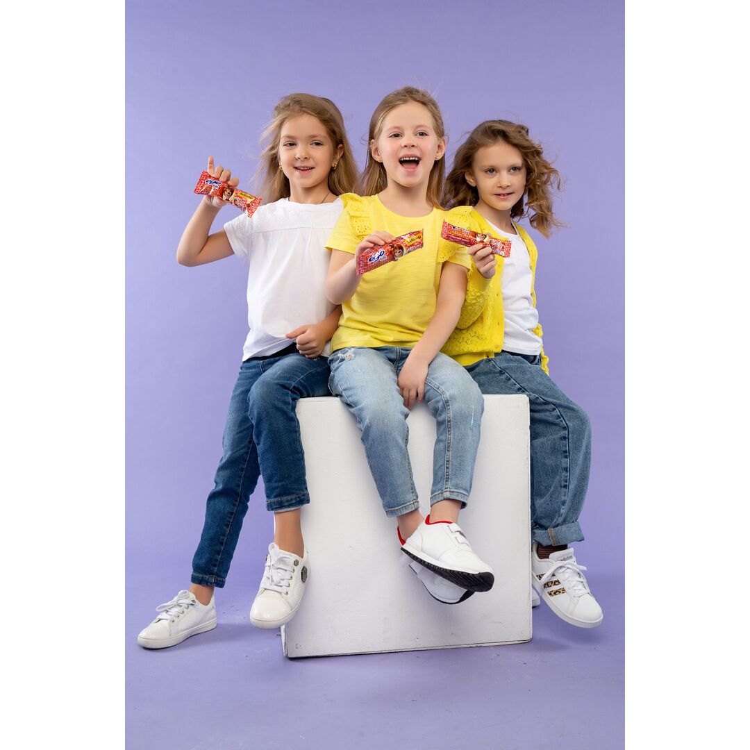 Батончик злаковый EGO KIDS Барбоскины "Клубничный десерт" 21 шт по 25 гр / для детей, изображение 5