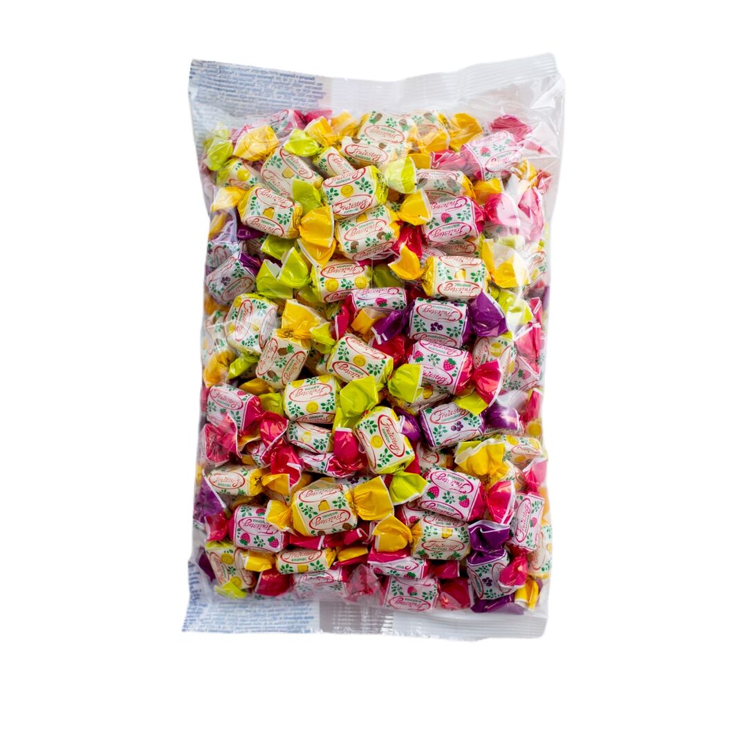 Конфеты жевательные "Fruit Story" со вкусами: ананас, малина, смородина, лимон, 500 г, изображение 2