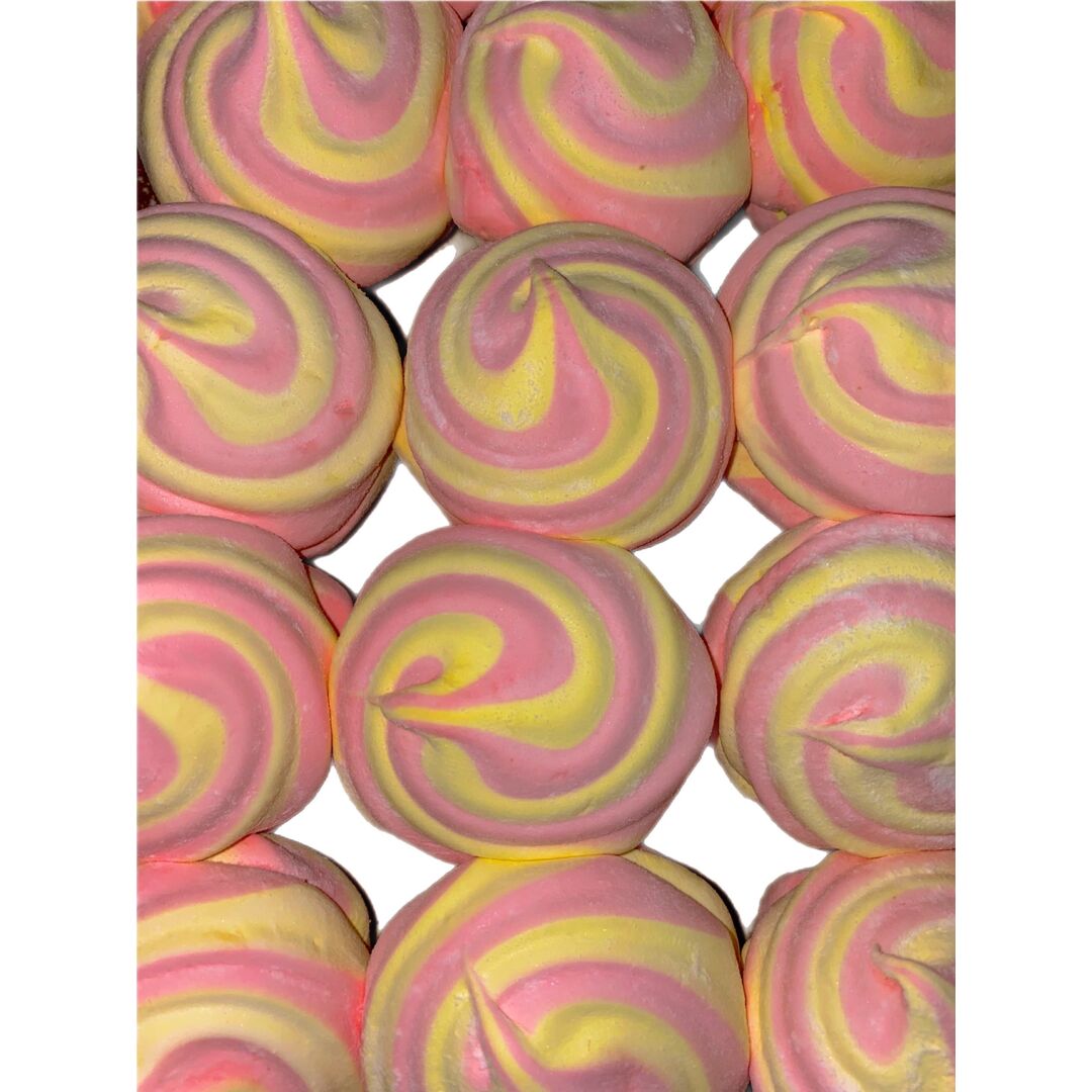 Зефир "Зефиркино счастье" с КЛУБНИЧНО-БАНАНОВЫМ вкусом /КФ "Кронштадтская"/1 кг, изображение 2