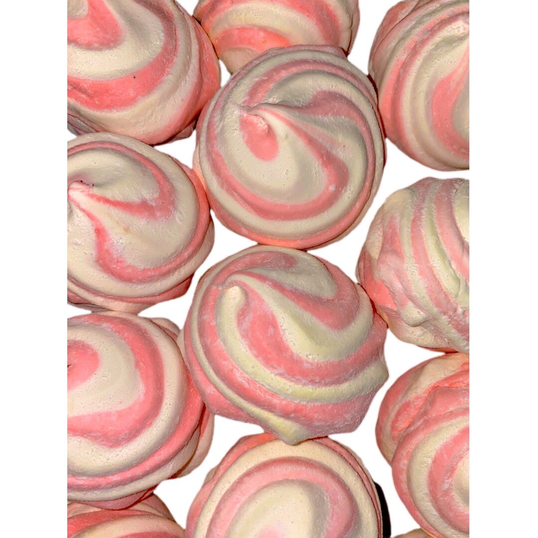 Зефир "Зефиркино счастье" с КЛУБНИЧНО-СЛИВОЧНЫМ вкусом / КФ "Кронштадтская" / 1 кг, изображение 2